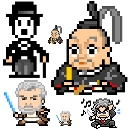 ドット絵 32px 人物 サンプル