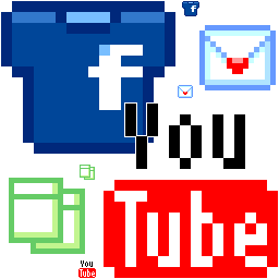 ドット絵 16px sns メール サンプル