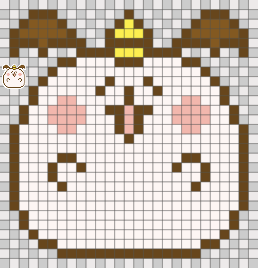 ツバサ ちみも ドット絵図案