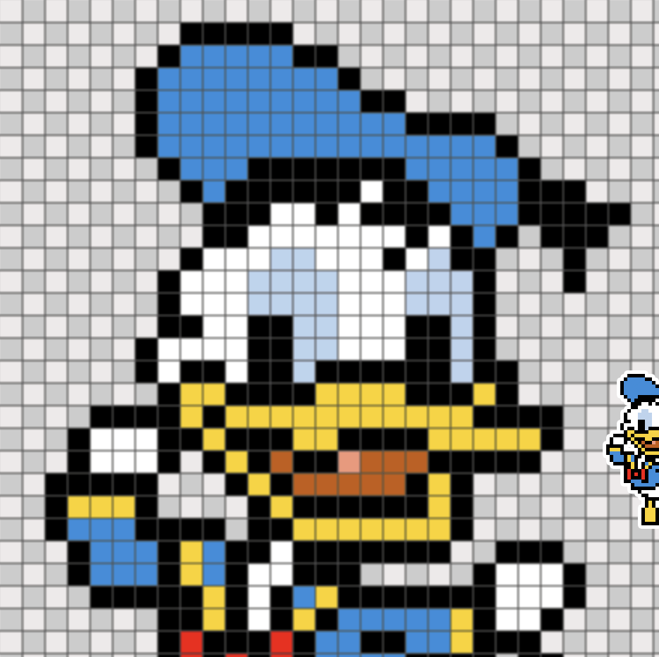 ドナルドダック　スタンプ・アート・ギャラリー 限定品 レア☆ドナルドダック 65周年 スタンプアートギャラリー - メルカリ