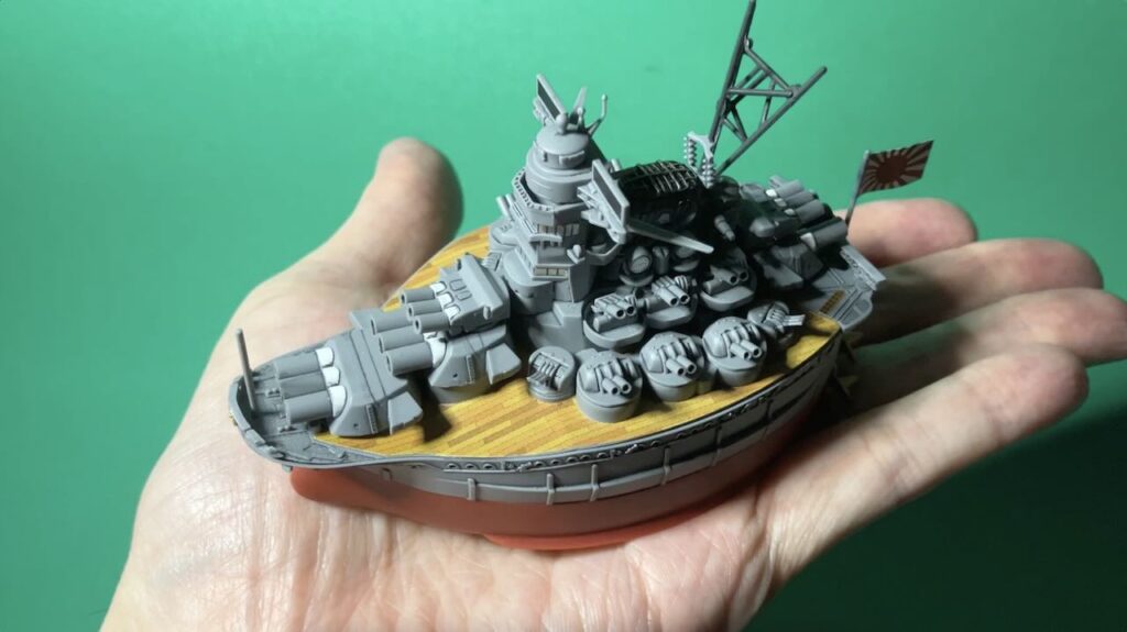 プラモデル ちび丸艦隊 戦艦大和 完成品