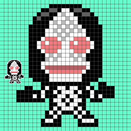 ダダ ドット絵図案