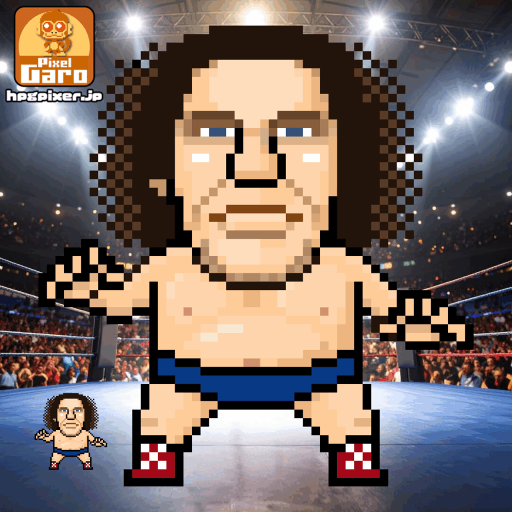 アンドレ・ザ・ジャイアントのドット絵アイコン