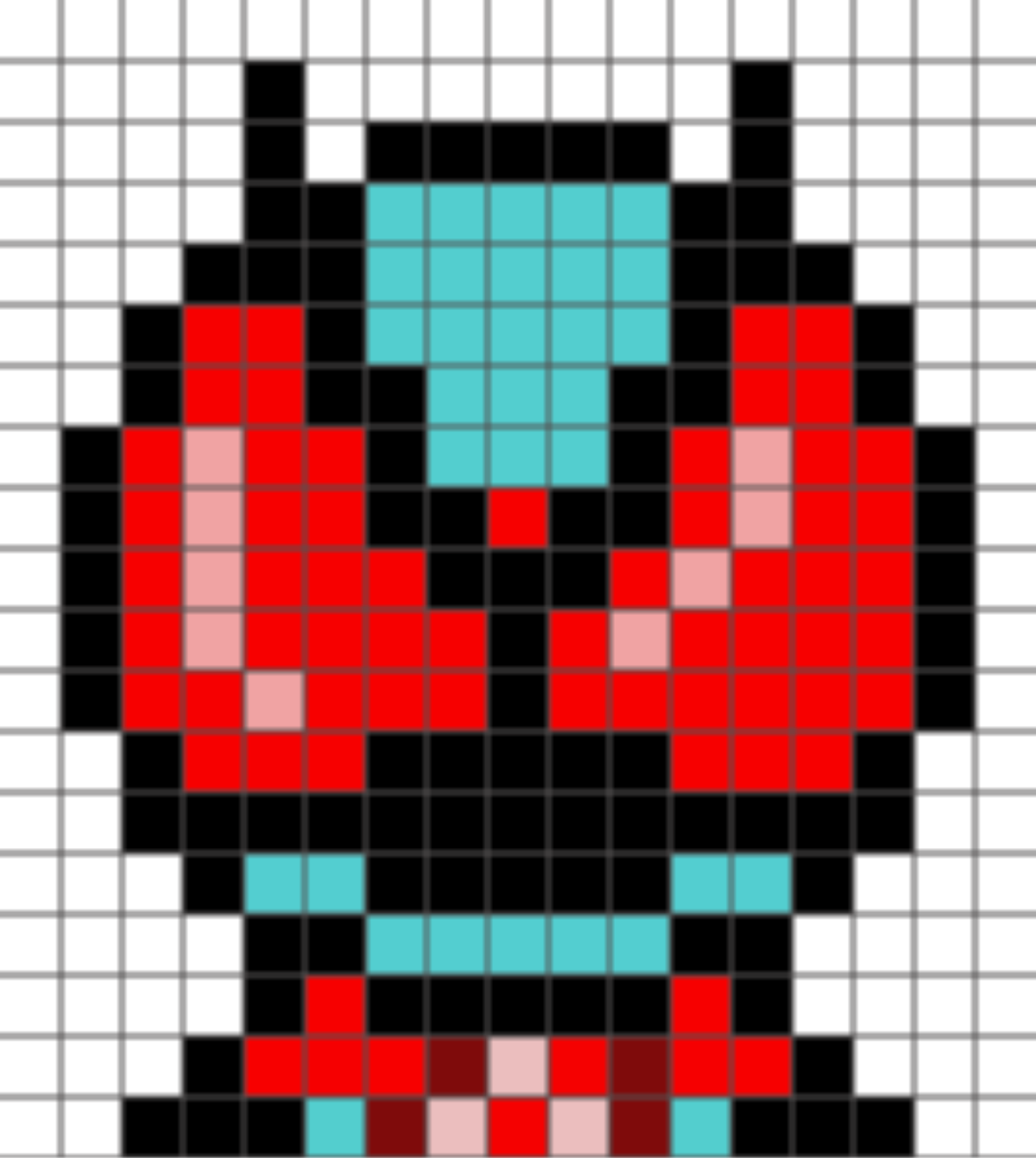 仮面ライダーゼッツ ドット絵 アイキャッチ