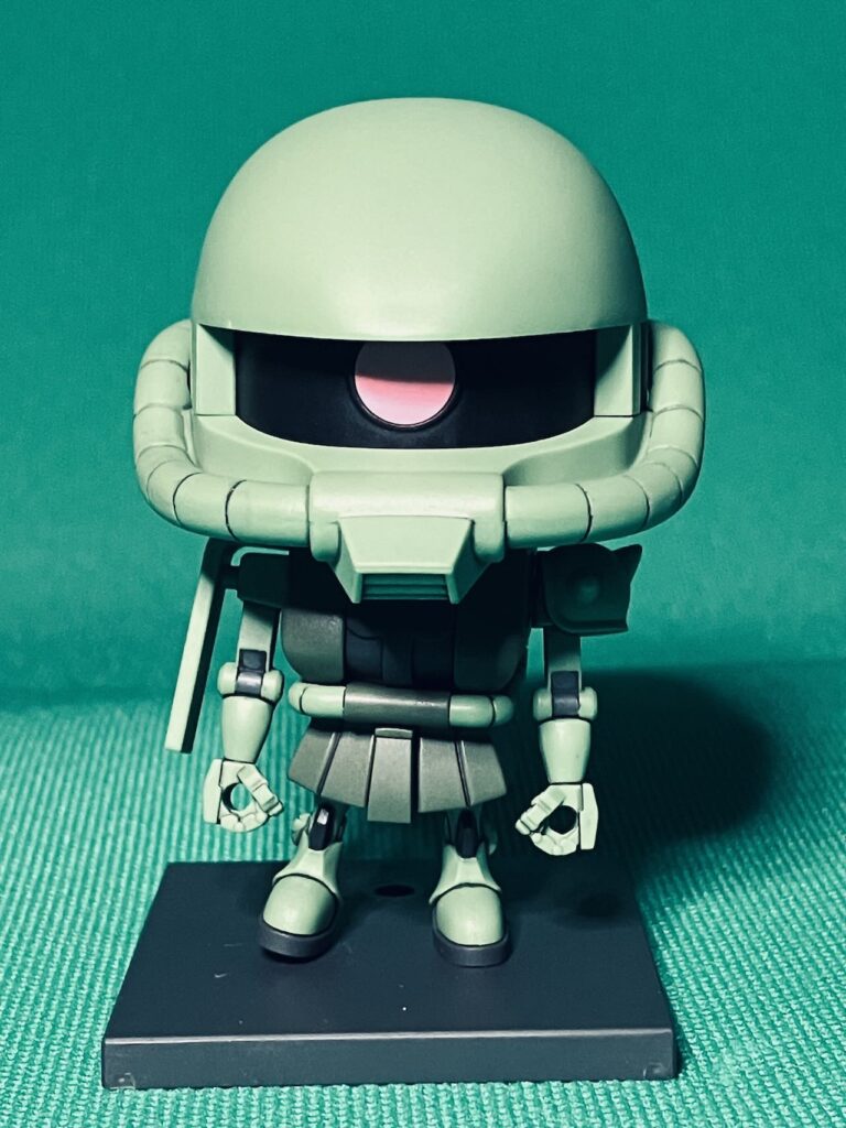 ザクプラくん完成品 通常時 正面