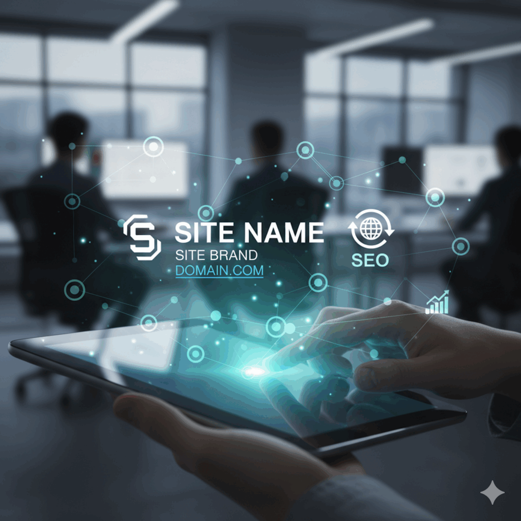 検索エンジン最適化とサイトブランド構築のイメージ画像