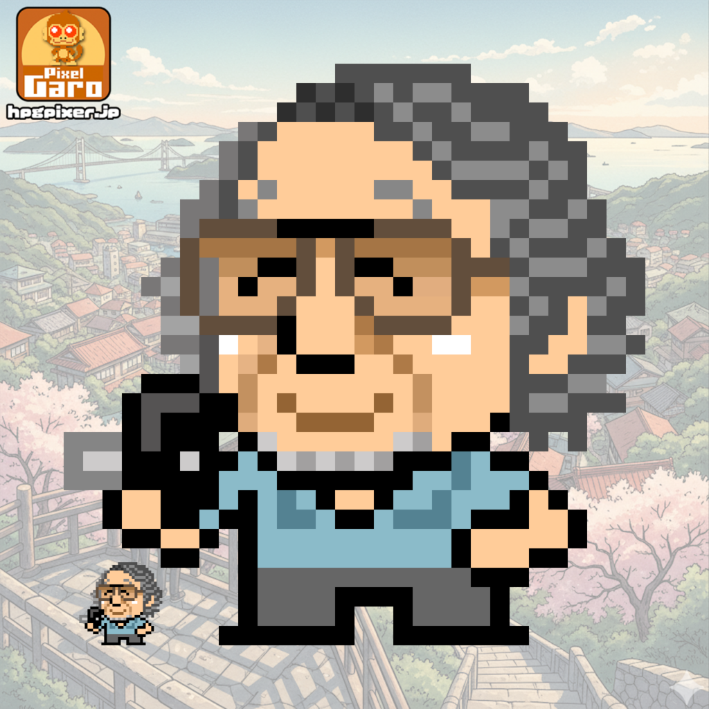 大林宣彦のドット絵アイコン