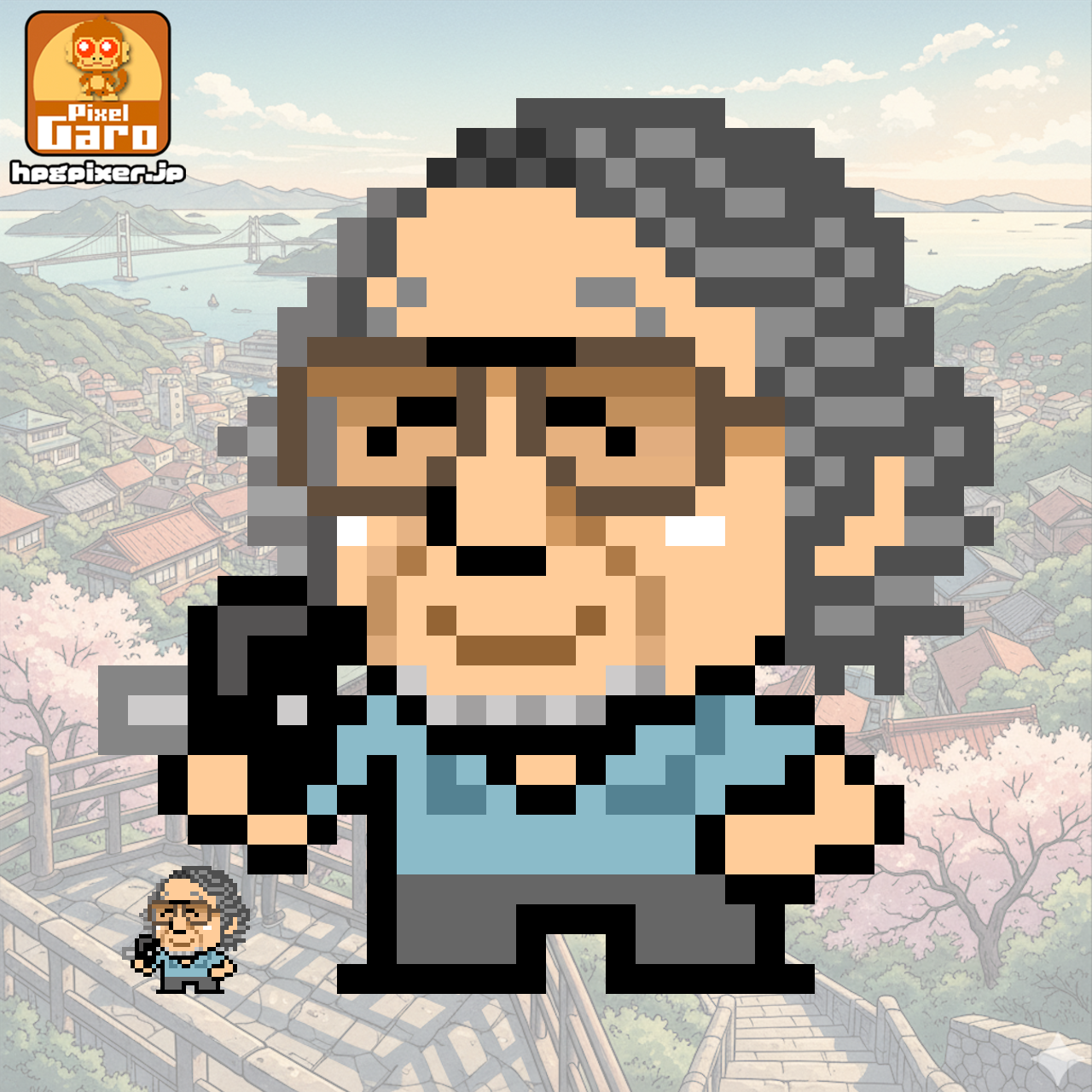 大林宣彦のドット絵アイコン アイキャッチ