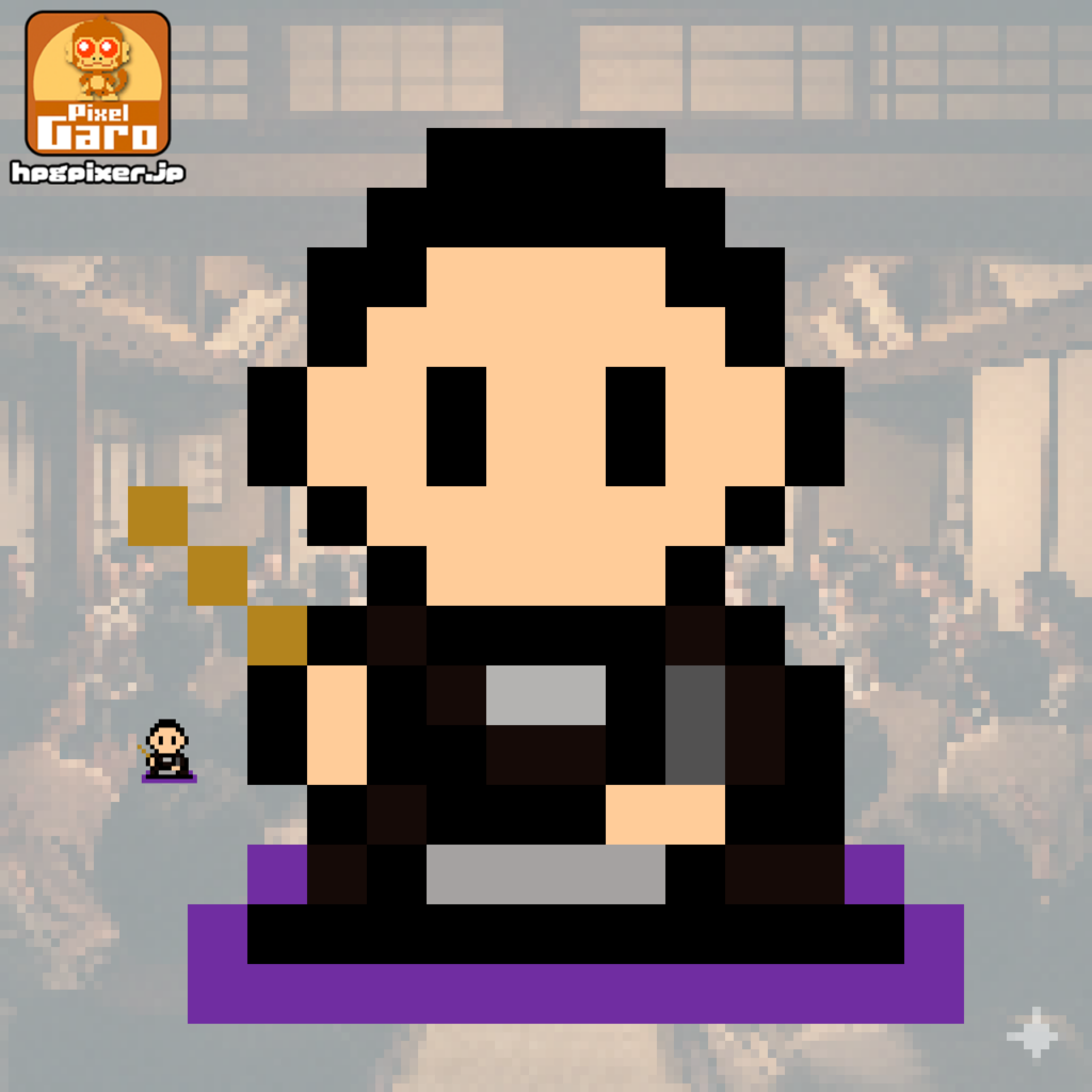 落語家のドット絵アイコン