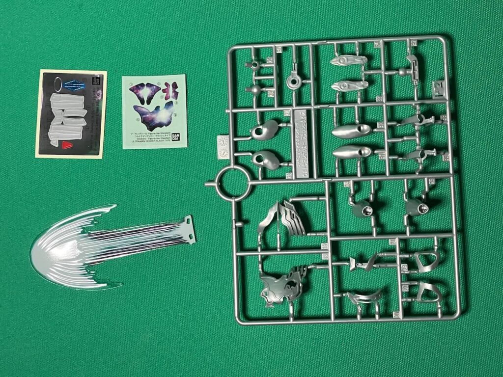 F2パーツ、ホイルシール、マーキングシール、セルジェンド光線のエフェクトパーツ