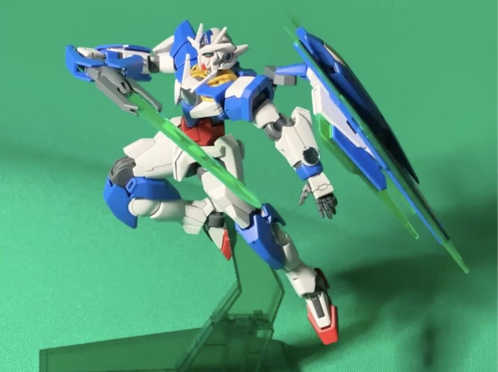 ダブルオークアンタ 完成品 アクション