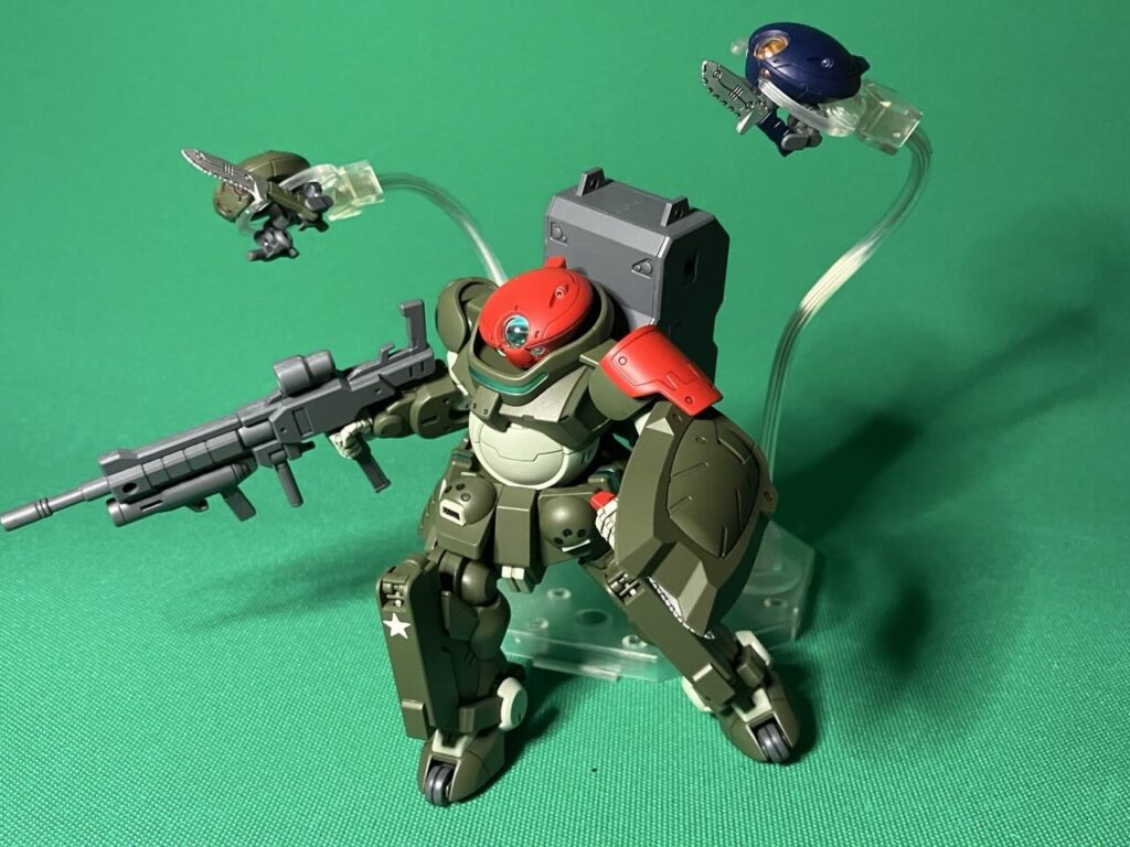 グリモアレッドベレー 完成品 ミニモアと一緒