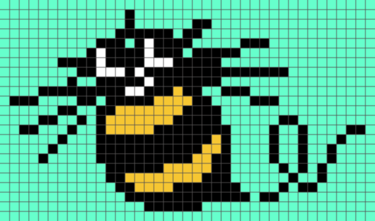 ハチ助 ドット絵図案 アイキャッチ