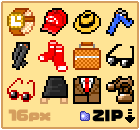 pixel art zip download Mini Fashion