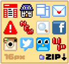 pixel art zip download Mini Mark