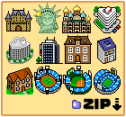 pixel art zip download Architecture