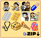 pixel art zip download Health medical